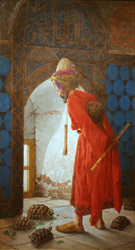 The Tortoise Trainer, Osman Hamdy Bey